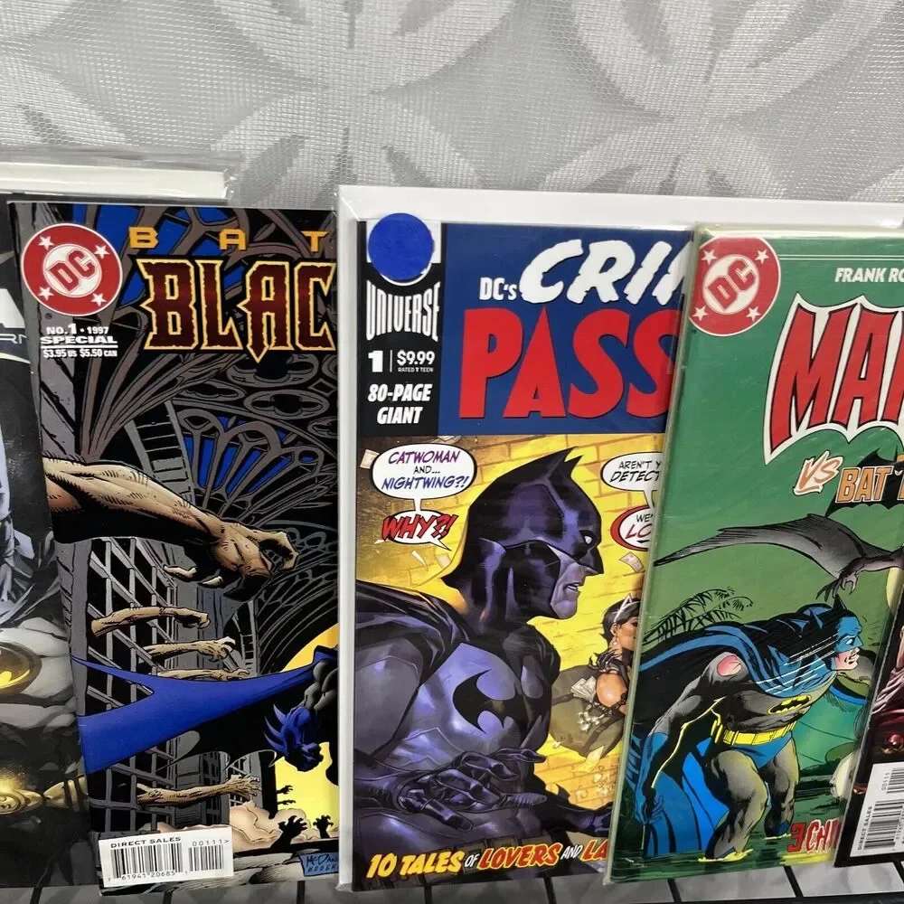 14 Batman One‎ Shot Underworld Day Of Judgement Faces Evil Jokers Asylum Manbat